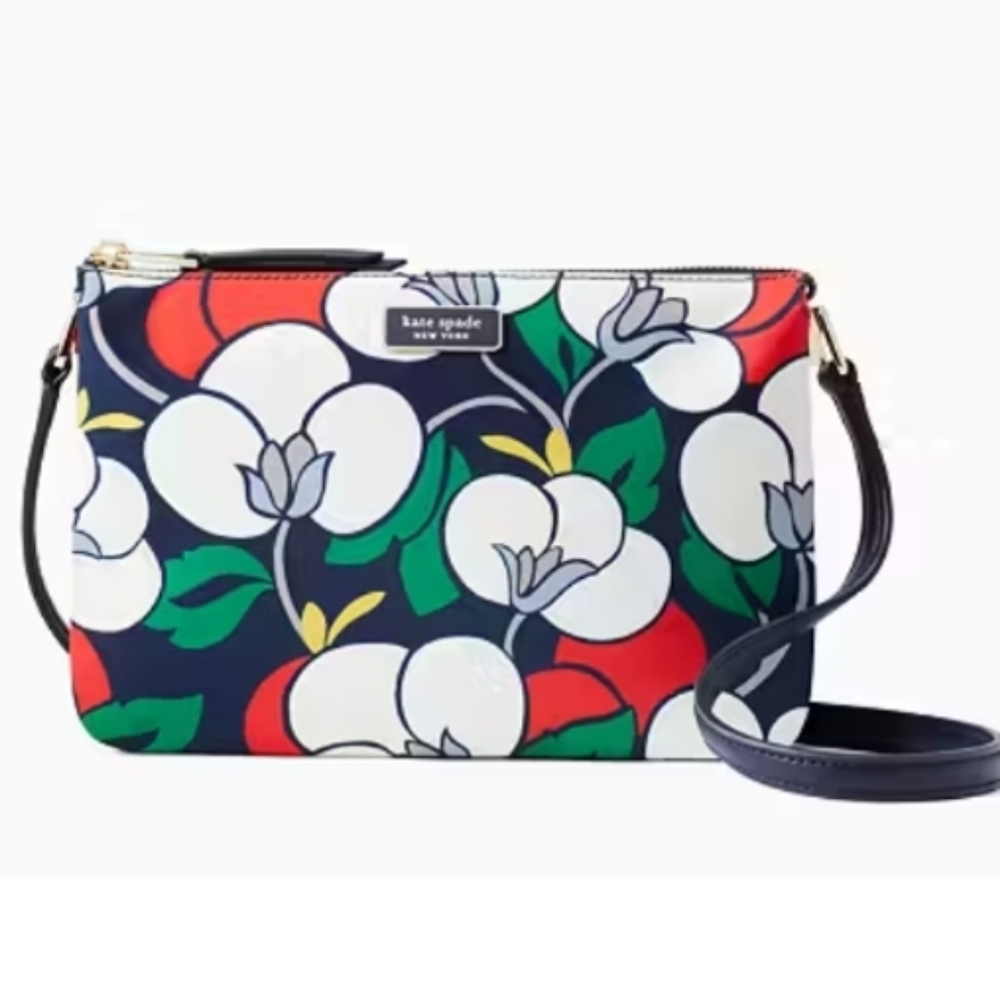 Kate Spade New York Dawn Breezy Floral Crossbody Bag EUC - Picture 2 of 12